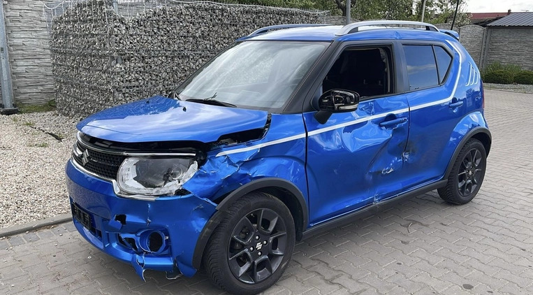 Suzuki Ignis cena 23500 przebieg: 71822, rok produkcji 2018 z Rakoniewice małe 154